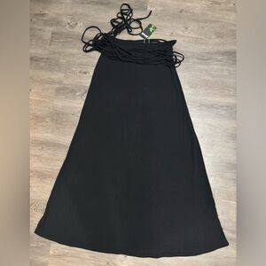 NWT Dolls Kill / Darker Wavs Diatonic Knit Maxi Skirt